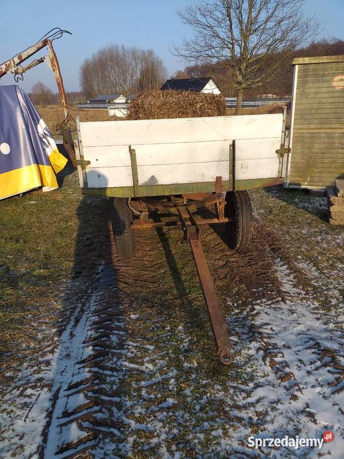 Przyczepa dwuosiowa wywrotka kiper mikrociągnik Zielona Góra