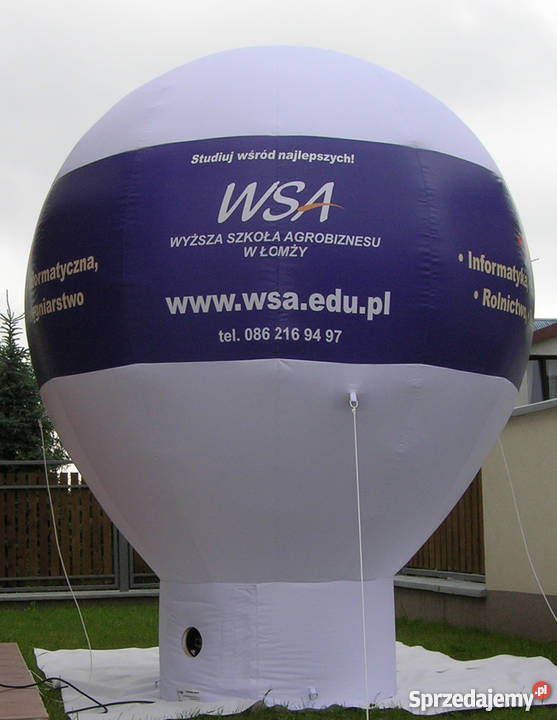 Balon reklamowy Usługi Choroszcz