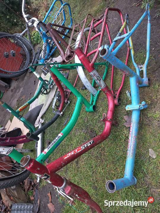 Ramy rowerowe części składak wigry Romet pelikan Oborniki