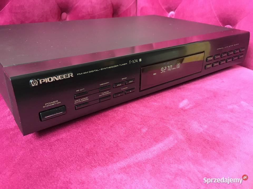 Tuner Pioneer F104 Pozostałe Szczecinek