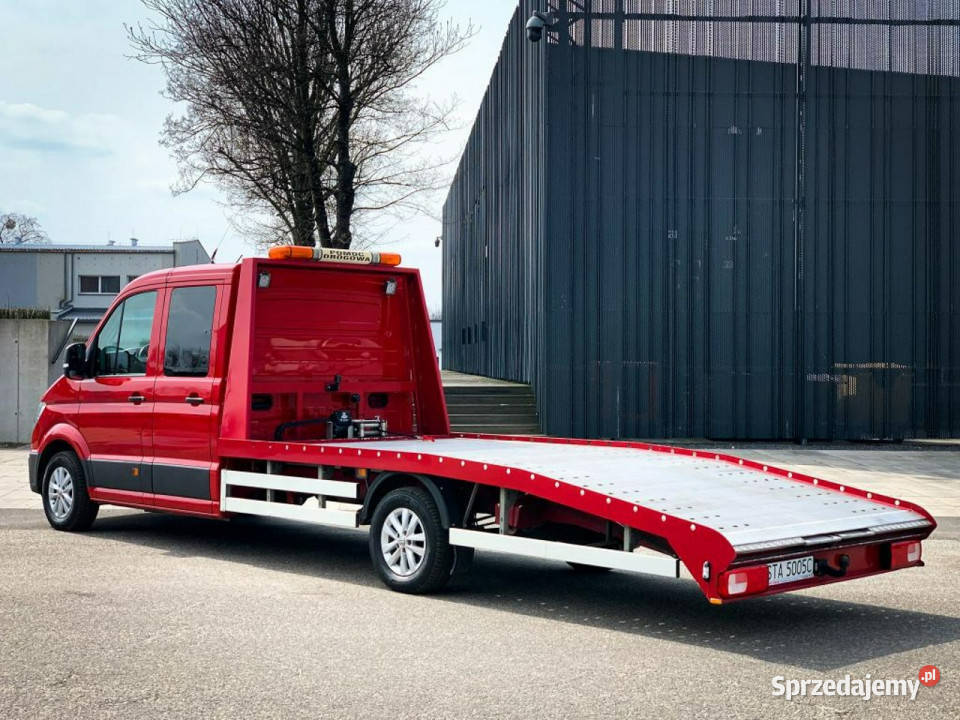 Volkswagen Crafter autolaweta doka Faktura VAT centralny zamek śląskie