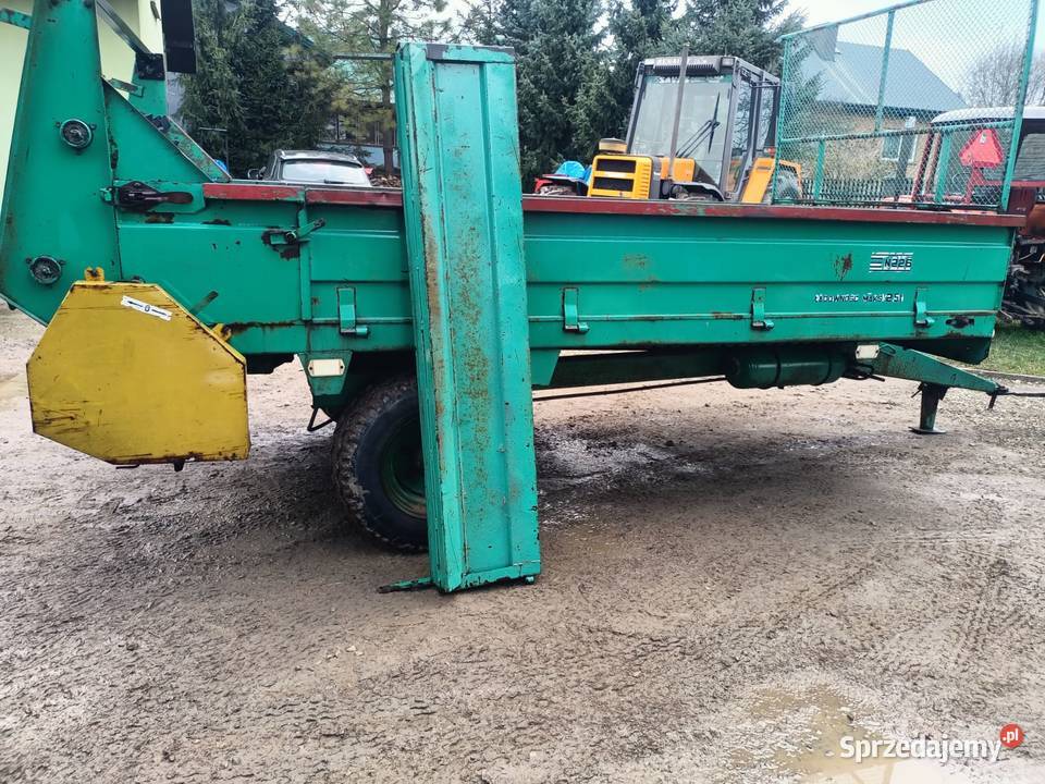 Rozrzutnik obornika jednoosiowy 25T podkarpackie Jasło