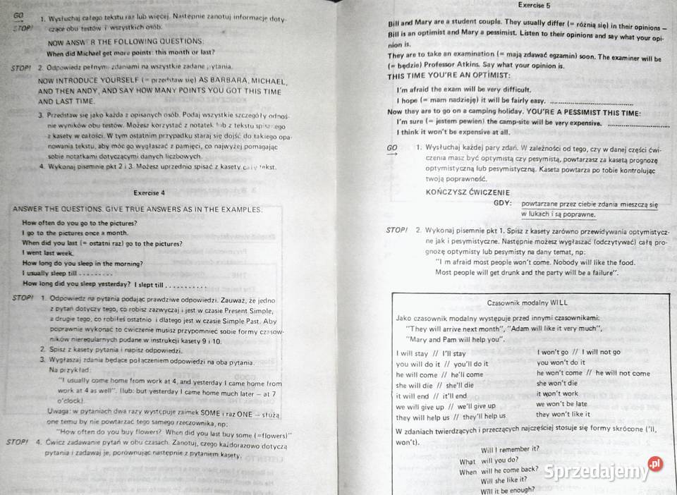 First Steps in English Kurs 912 Henryk Rok wydania 1988