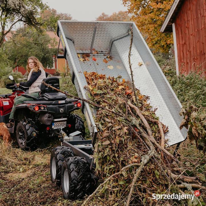 Przyczepa ATV 1420 z zasilanym elektrycznie Chojnice