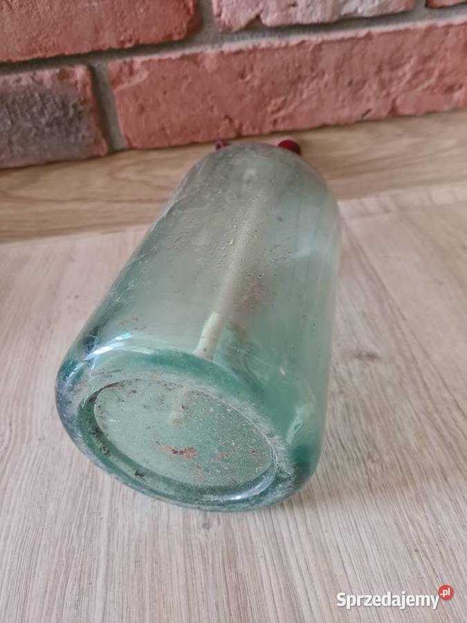 Stary syfon polski z PRLu śląskie Jastrzębie-Zdrój