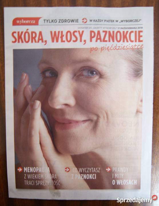 Skóra włosy paznokcie pięćdziesiątce Rok wydania 2019 lubelskie sprzedam