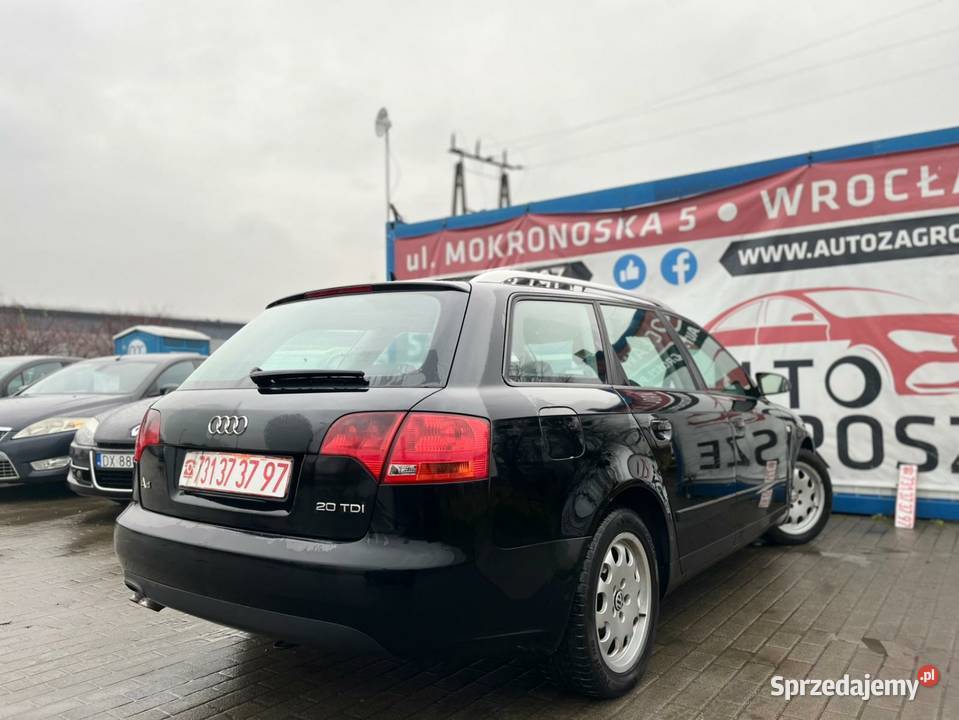Audi A4 20 TDI 2005 Klima Alufelgi Zadbany Wrocław
