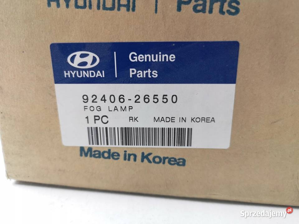 LAMPA PRZECIWMGIELNA PRAWY TYŁ HYUNDAI SANTA FE