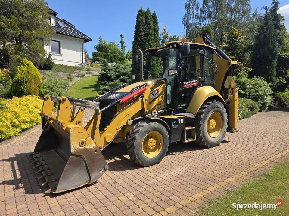 Caterpillar CAT 428 Koparkoładowarka super stan Łubie sprzedam