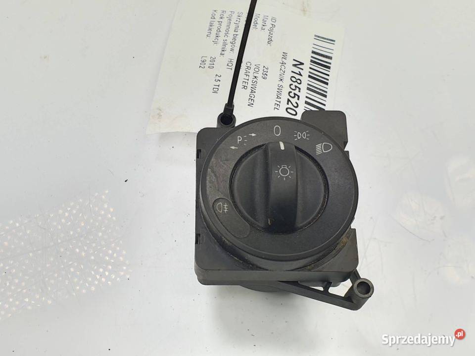 WŁĄCZNIK ŚWIATEŁ VOLKSWAGEN CRAFTER 9065450504 Lipno