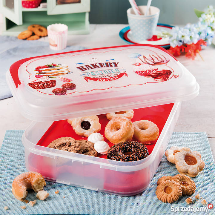 Pojemnik na ciasto i muffinki plastikowy SNIPS AGD drobne Poznań