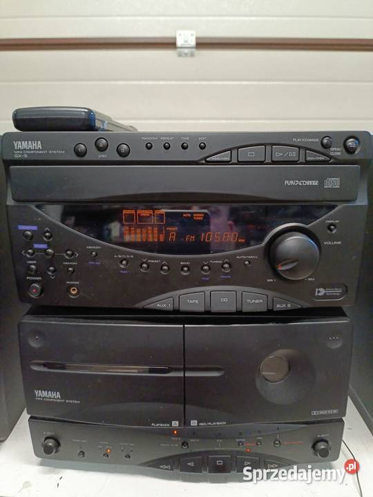 Wieża MIDI YAMAHA TCDGX5 kolumny pilot Lubin