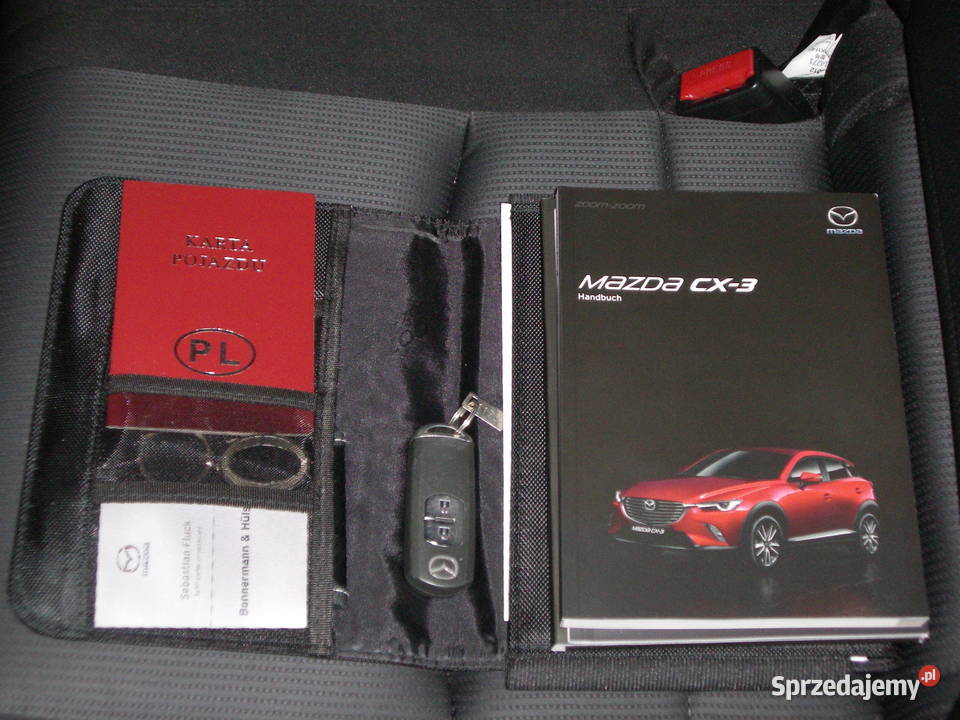 Mazda CX3 20 SkyActiv 120 2017 88 czarna kujawsko-pomorskie Włocławek
