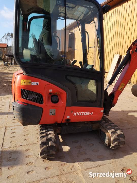 Minikoparka Kubota KX 0184 I właściciel Salon pomorskie