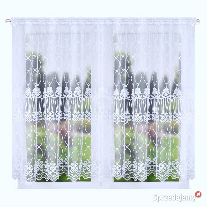 Firana 400x150 Firany do pokoju kuchni markizeta Łomża