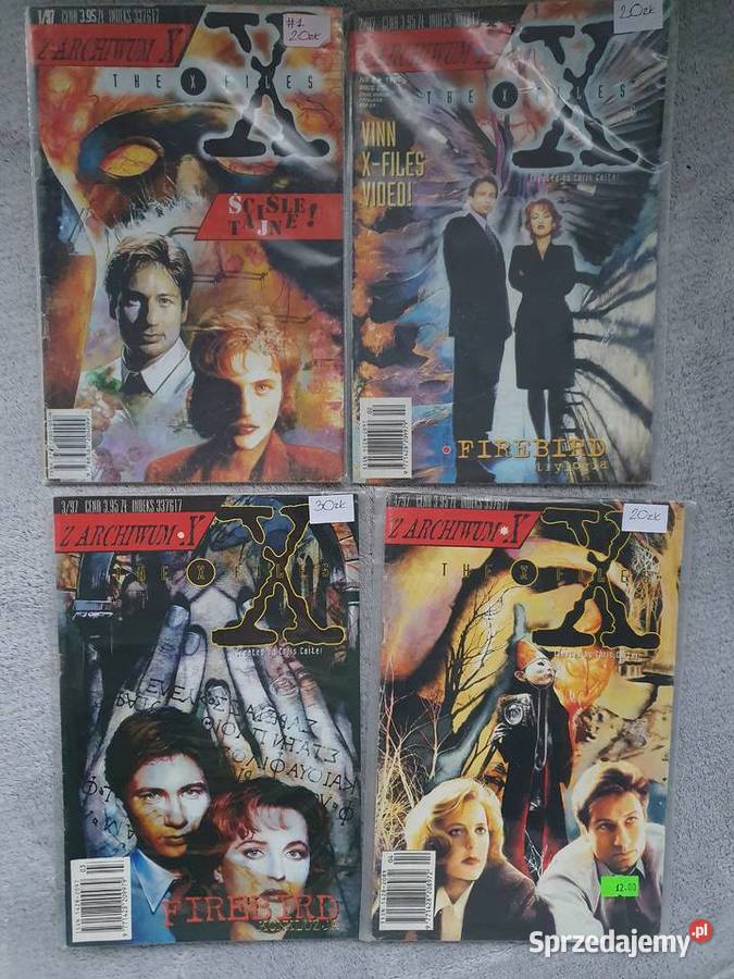 XFiles zestaw 4 komiksów TMSemic