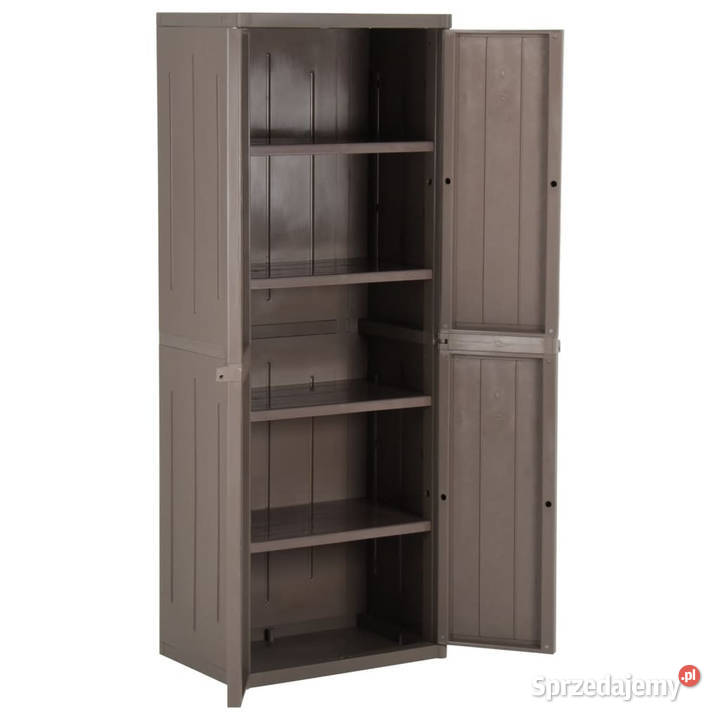 Szafka ogrodowa brązowa 65x45x172 PP stylizowane mazowieckie Warszawa