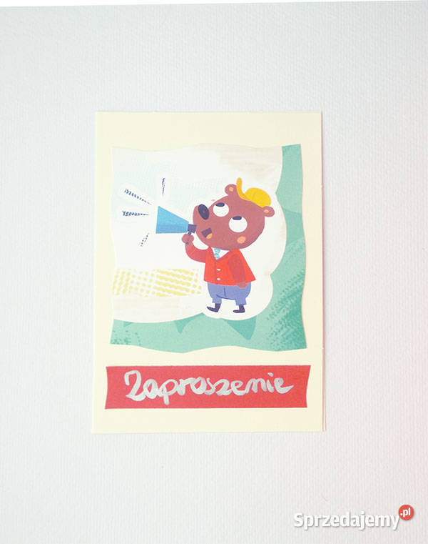 fajne zaproszenia C6 zaproszenia dzieci śmieszne Bydgoszcz