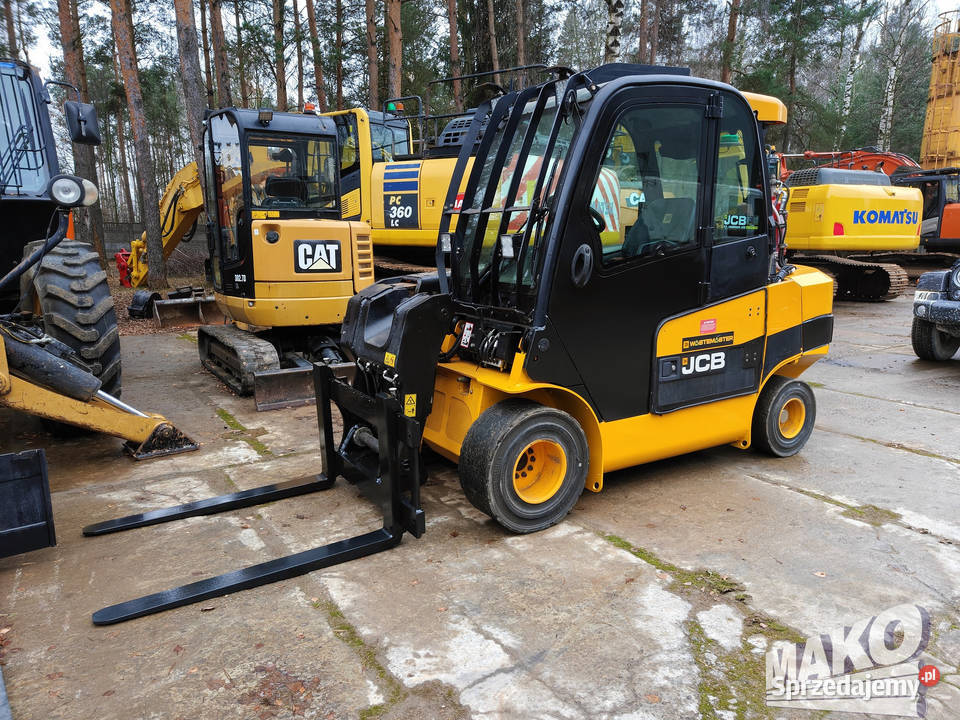 Wózek widłowy teleskopowy JCB TLT35D2WD 5 ton Ostrowiec Świętokrzyski