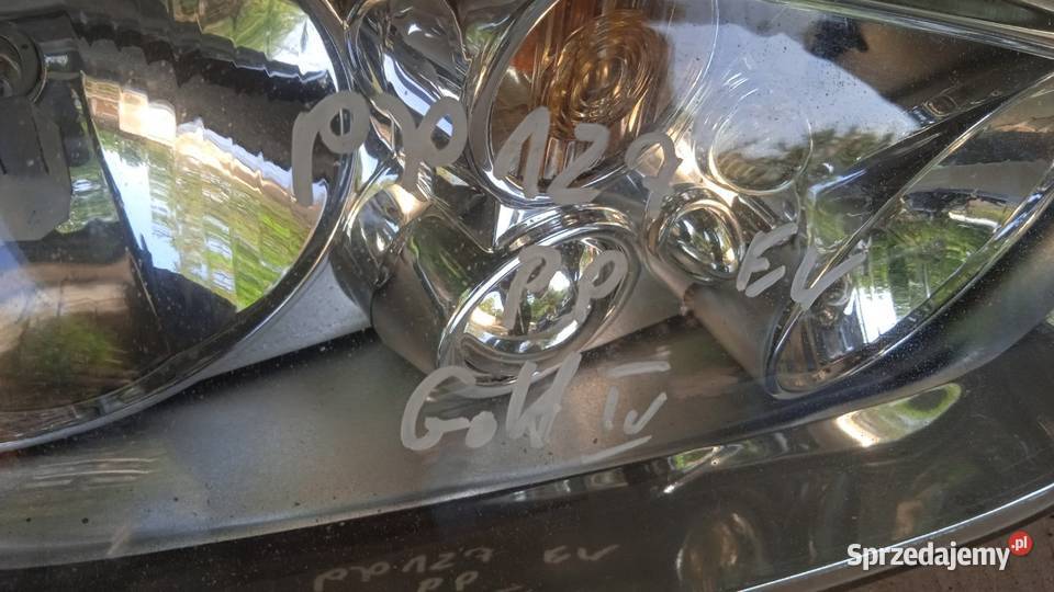 VW GOLF IV LAMPA PRZÓD PRAWA EU Motoryzacja Zbierkowo