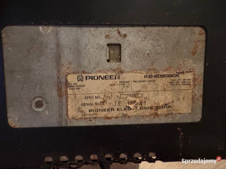 Radio Pioneer KE2090SDK Pioneer