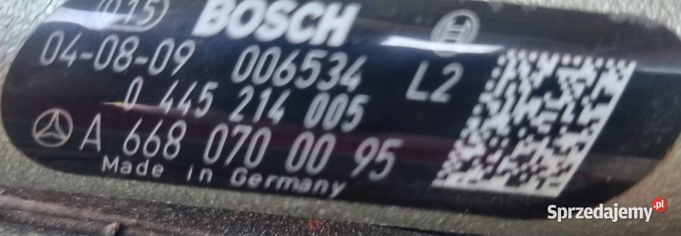 Listwa wtryskow do mercedesa w202 Oława