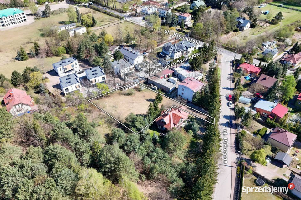 Działka 1305m2 Milanówek mazowieckie sprzedam