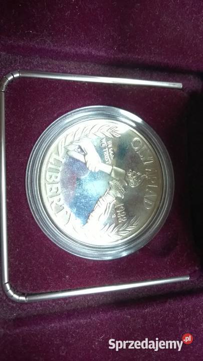 MONETA 1 dolar 1988 Igrzyska XXIV Olimpiady Seul mazowieckie Warszawa
