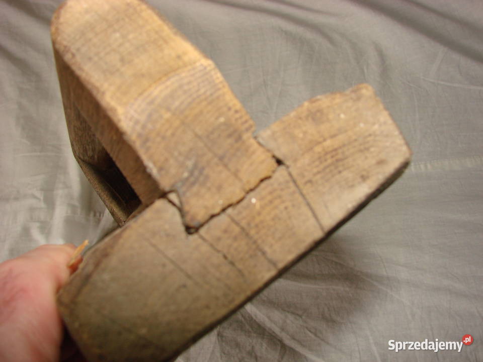 stara drewniana ręczna maglownica Pruszcz Gdański