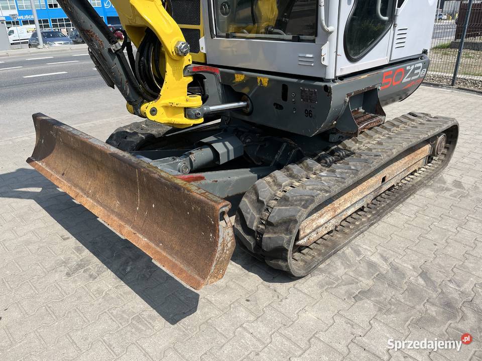 Minikoparka obrysowa Wacker Neuson 50z3 VDS JCB Gąsiennice Nowy Sącz