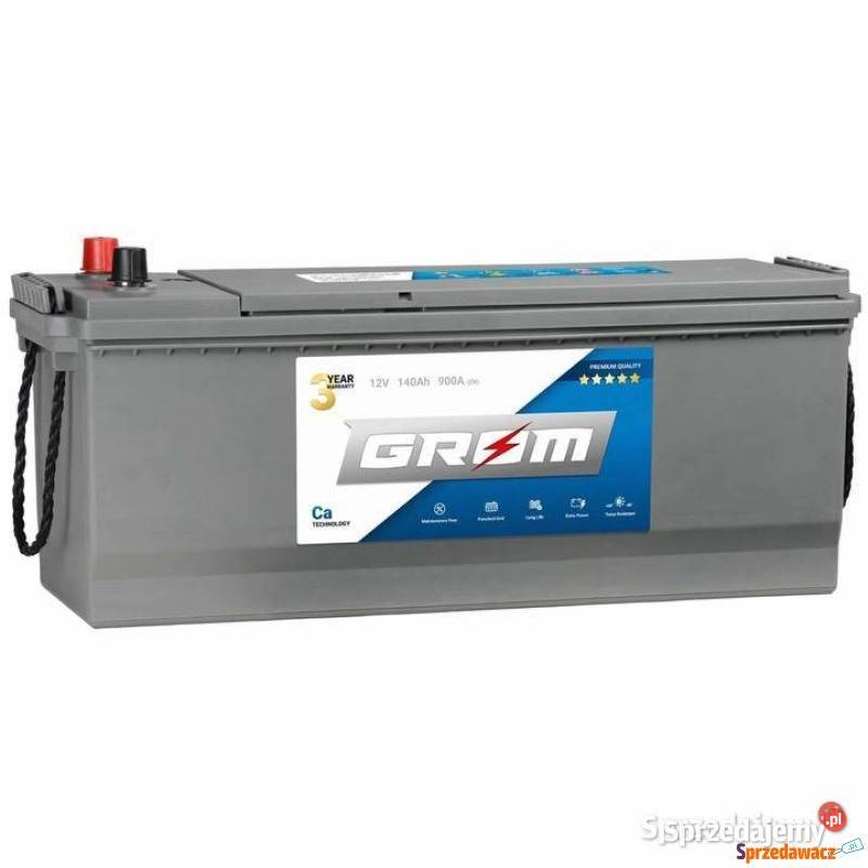 Akumulator 140Ah 900A GROM Premium pomorskie Gdynia