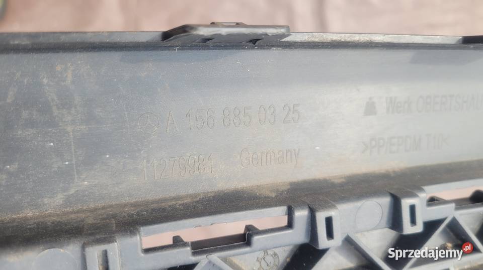 MERCEDES GLA W156 SPOILER DOKŁADKA ZDERZAK TYL Ruda Śląska