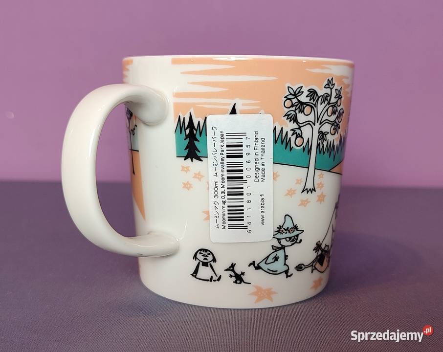 Muminki KUBEK Moomin Arabia Finland MOOMINVALLEY sprzedam