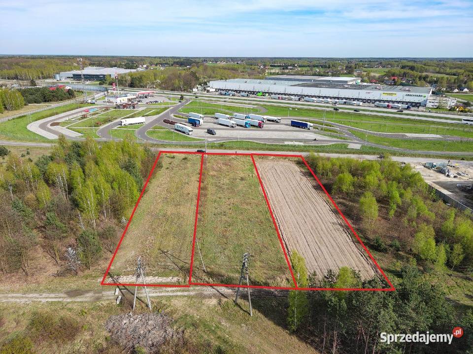 Działka usługowo przemysłowa Przeszkoda gm Żabia 5201m2