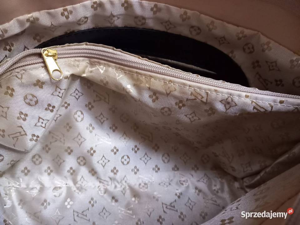 Louis Vuitton bezowa torba Galanteria i dodatki podkarpackie Stalowa Wola