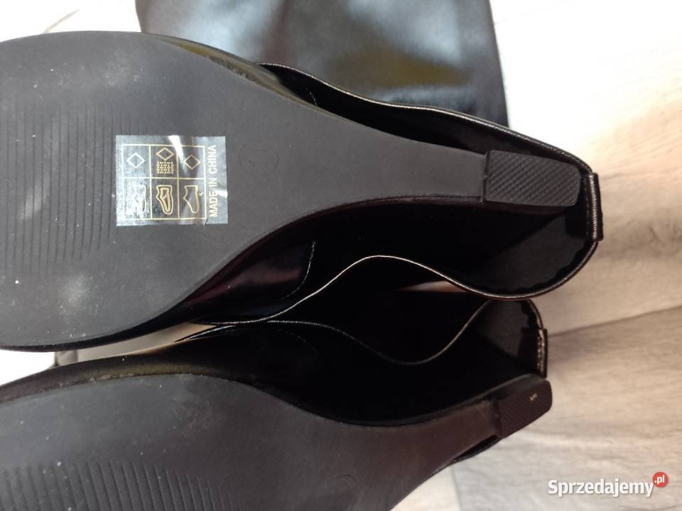 4243 Ekskluzywne czarne wygodne Kozaki kowbojki Obuwie małopolskie Kraków sprzedam