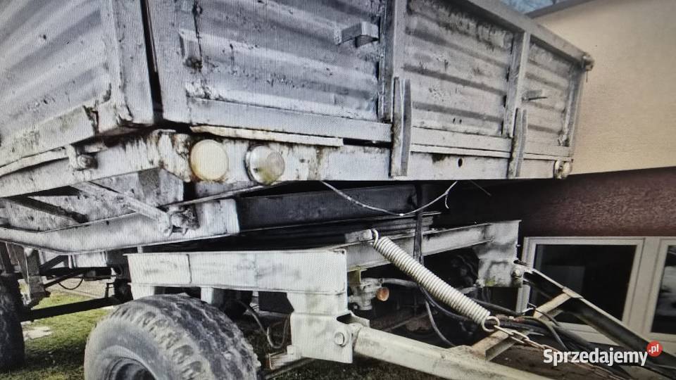 Przyczepa wywrotka d47 Autosan zarejestrowana 4500kg podkarpackie Lesko