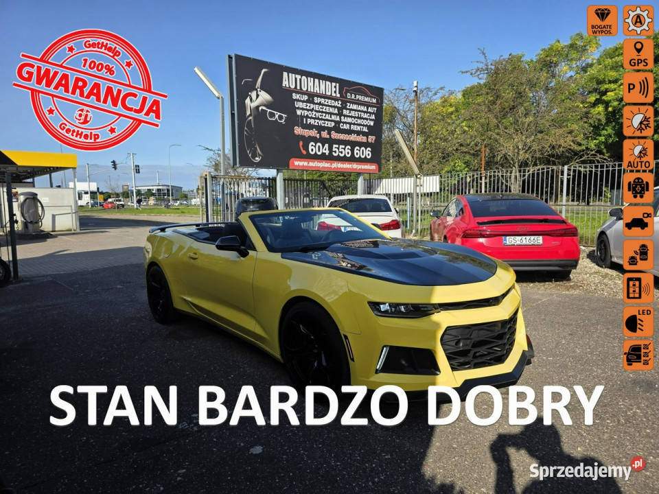 Chevrolet Camaro 62 Benzyna V8 453 Łopatki Camaro Słupsk