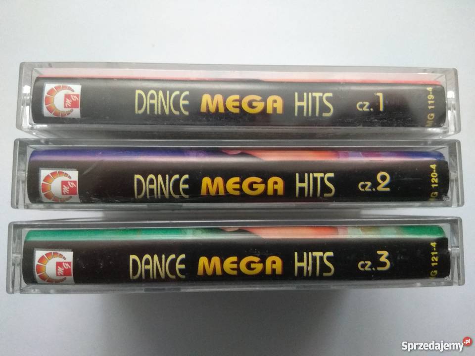 Kasety Dance Mega Hits 123 mazowieckie Warszawa