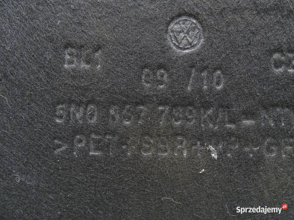 PÓŁKA BAGAŻNIKA TYŁ TYLNA 5N0867789K VW TIGUAN I