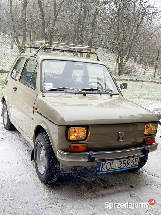 Polski fiat 126p 1977r małopolskie Wolbrom sprzedam