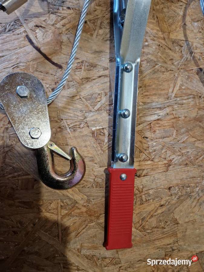 Wyciągarka wciągarka linowa uciąg 4 tony Głogowa