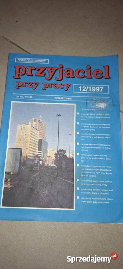 Przyjaciel Pracy 121997 Unikatowy Magazyn Retro wielkopolskie Konin