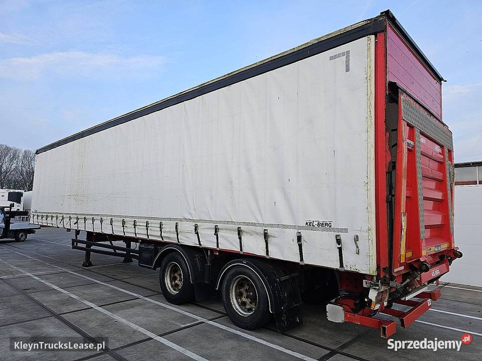 Kelberg S3582 2 AXLE TAILLIFT firanka 2015 pomorskie