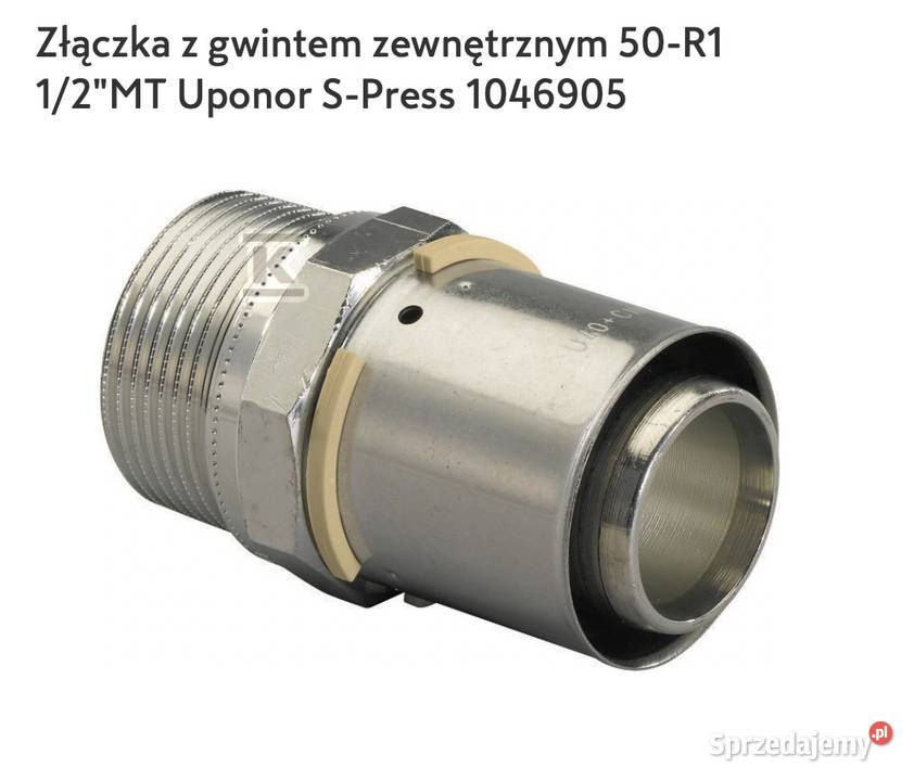 Złączka SPress 50R1 12MT firmy Uponor Pozostałe Tychy sprzedam