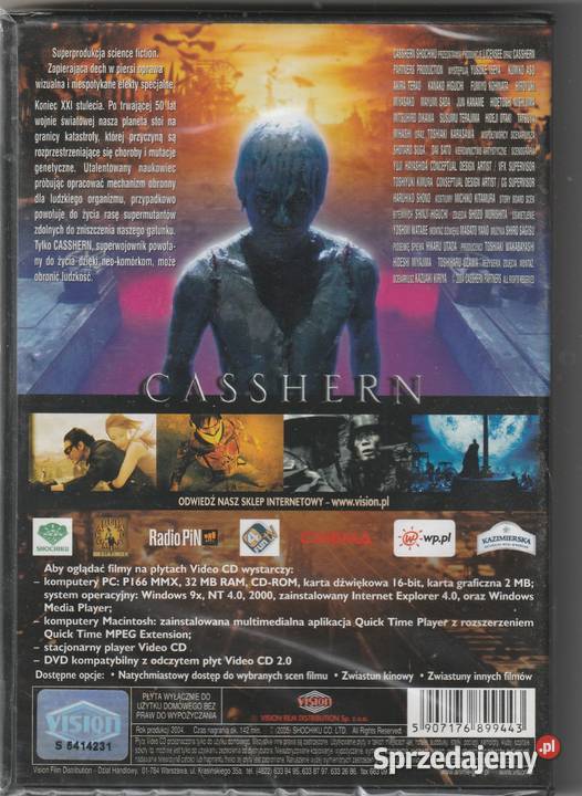 Casshern Kazuiaki Kiriya VCD Filmy Pruszków