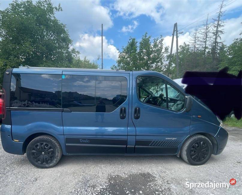 Renault Trafic 2006 19 diesel 7miejscowy elektryczne szyby Kraków