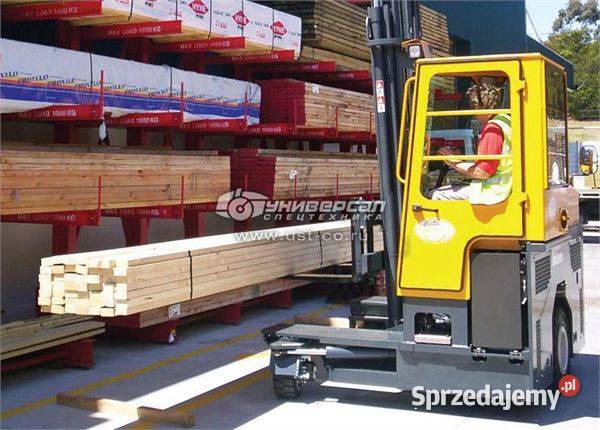 Akumulatorowy używany wózek wielokierunkowy Gdynia usługa