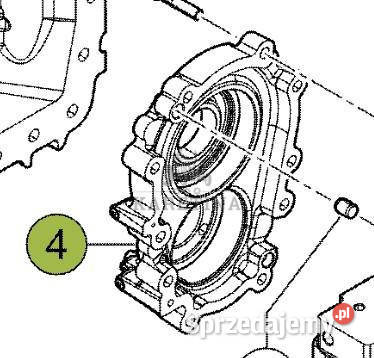 CLAAS Arion 610 660 Obudowa Pokrywa Wspornik Jastrzębniki