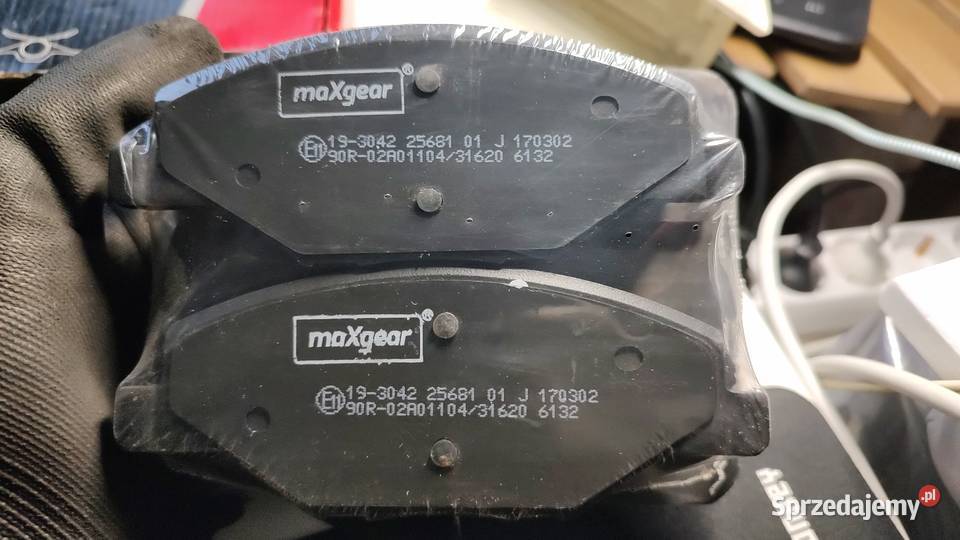 Nowe klocki hamulcowe MAXGEAR 193042 przód Olsztyn sprzedam